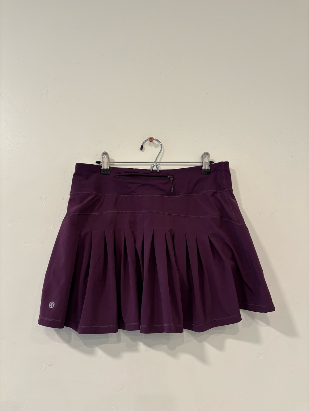 Lululemon Circuit Breaker Skirt Skort Darkest Magenta Pickleball Tennis Women 6